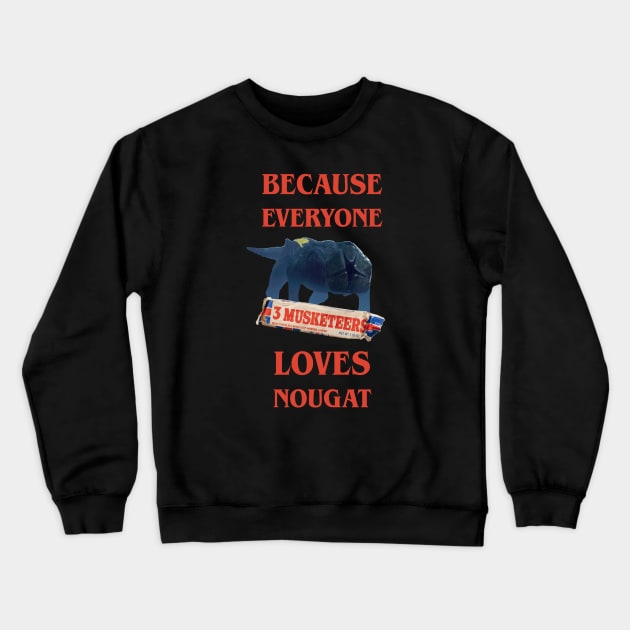 Nougat Love Crewneck Sweatshirt by JJFDesigns